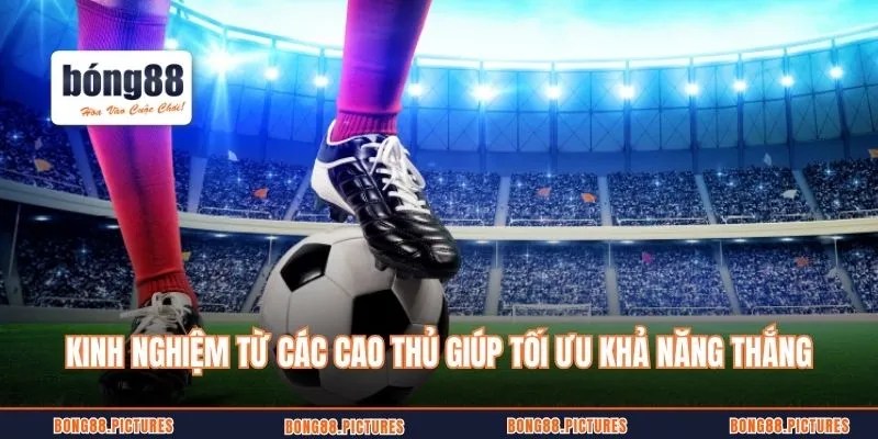 Kinh nghiệm hữu dụng từ các cao thủ giúp tối ưu khả năng chiến thắng